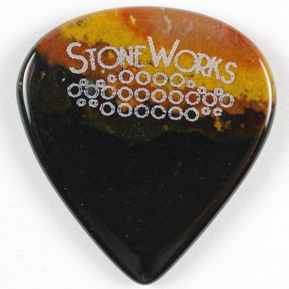 Jafar Jasper - Jazz Size Stone Guitar Pick
