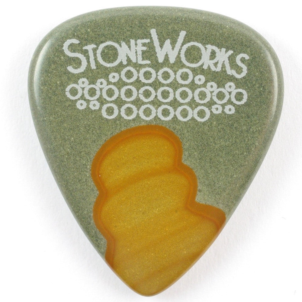 Wild Horse Jasper - Stone Guitar Pick