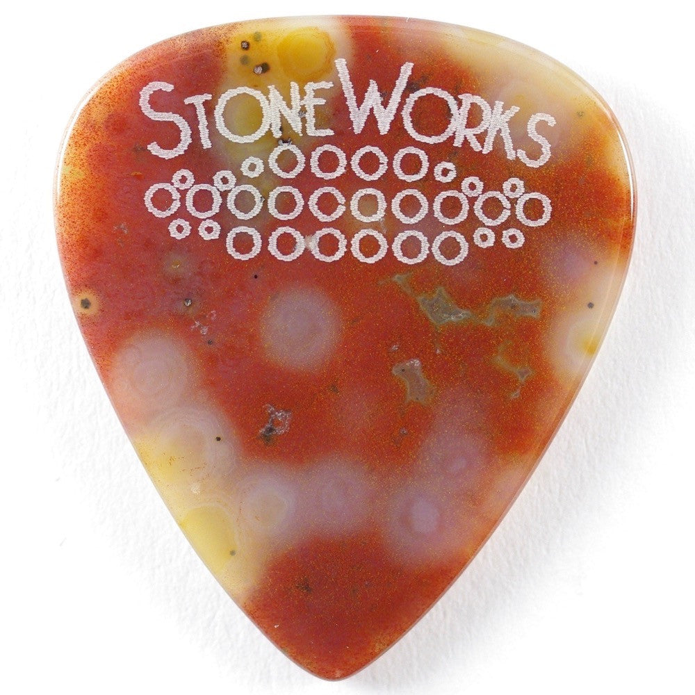 Ocean Jasper - Stone Guitar Pick