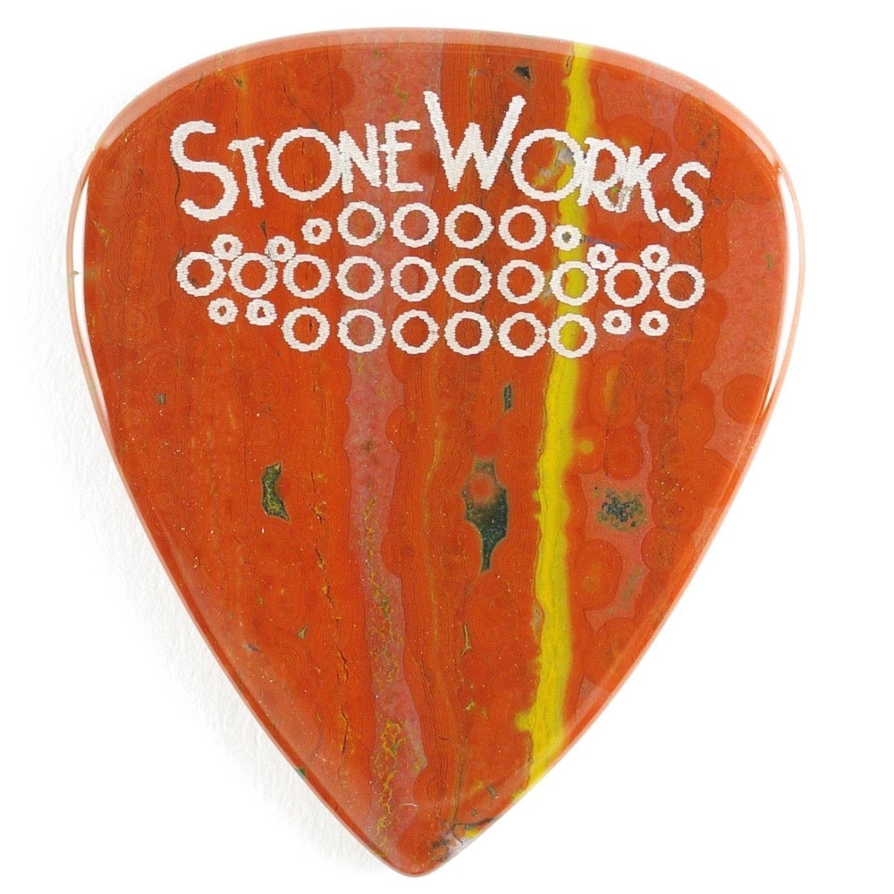Ocean Jasper - Stone Guitar Pick