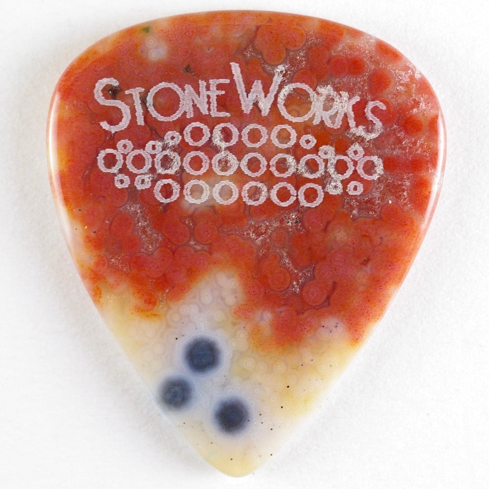 Ocean Jasper - Stone Guitar Pick