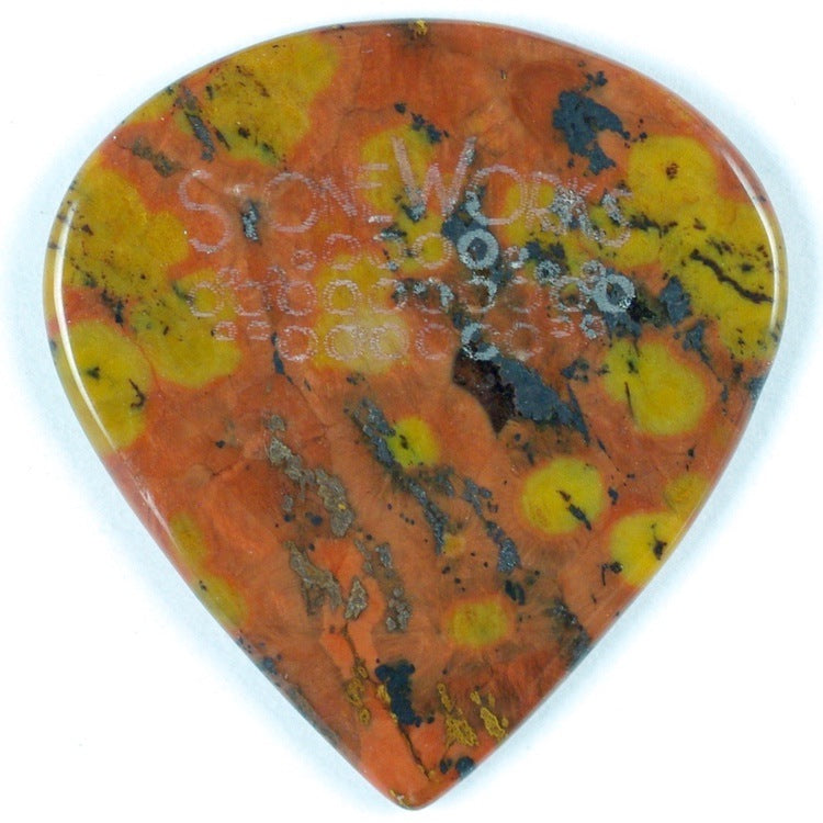 Flame Agate - Jazz Size- Thin