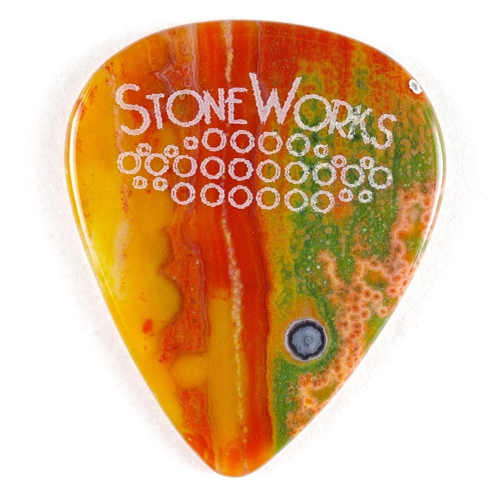 Ocean Jasper - Stone Guitar Pick