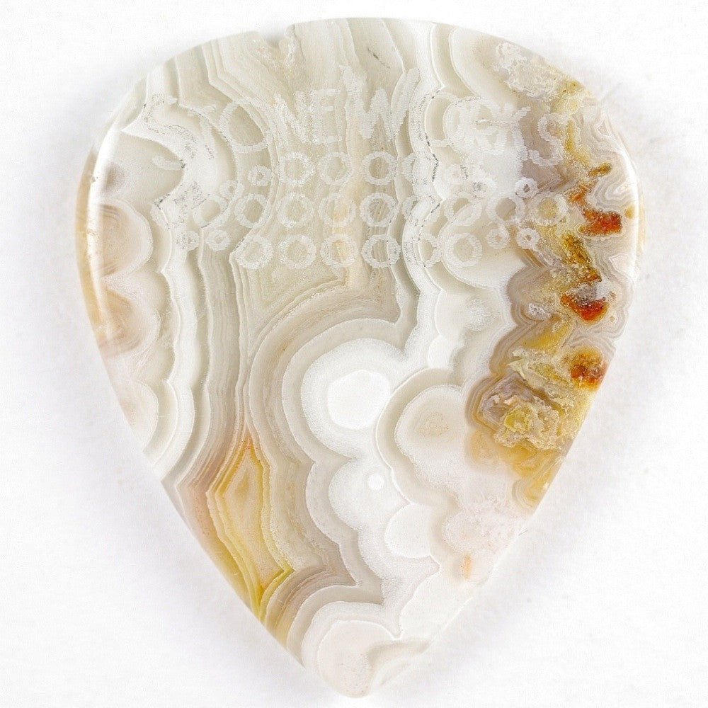 Laguna Lace Agate - Stone Guitar Pick