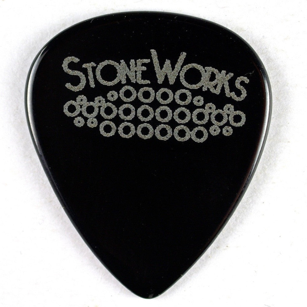 Australian Black Jade - Stone Guitar Pick