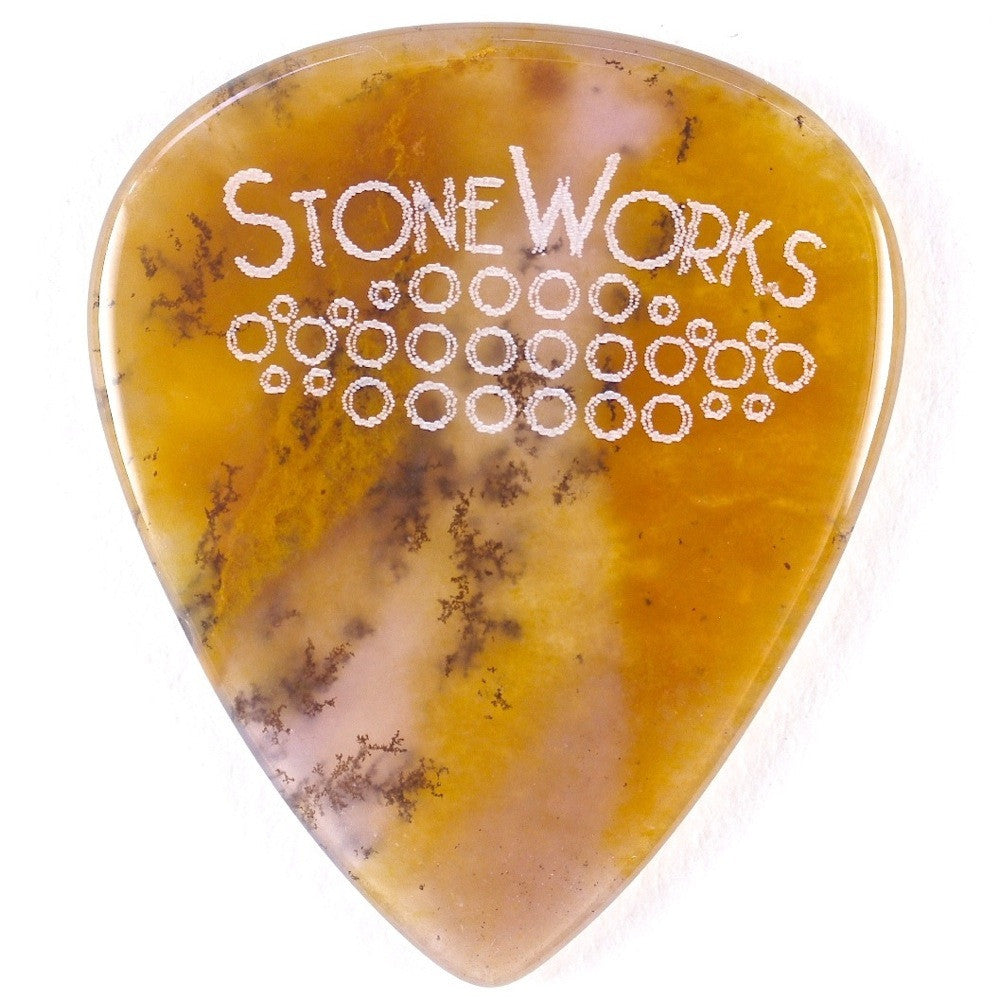 Amethyst Sage -Stone Guitar Pick