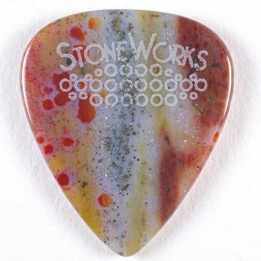 Ocean Jasper - Stone Guitar Pick
