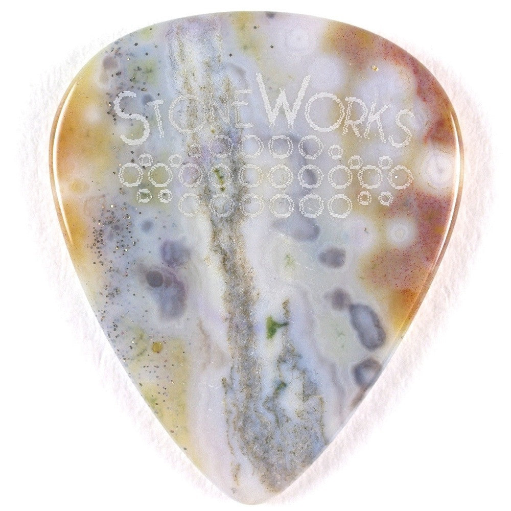 Ocean Jasper - Stone Guitar Pick