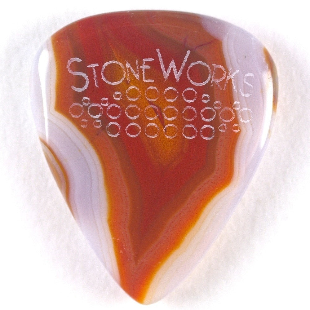 Morocco Agate - Stone Guitar Pick