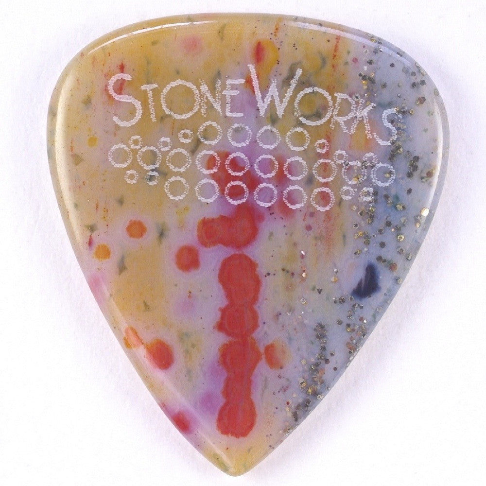 Ocean Jasper - Stone Guitar Pick