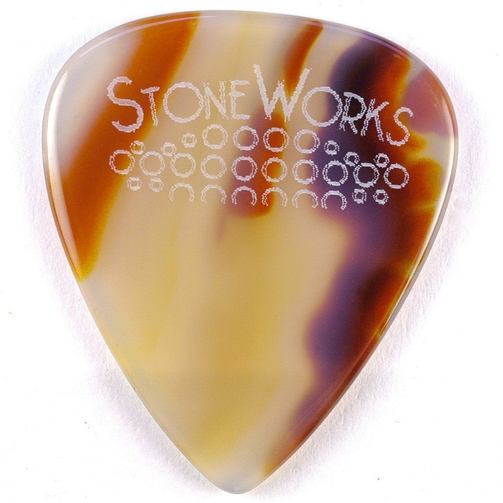 Brazilian Agate - Stone Guitar Pick