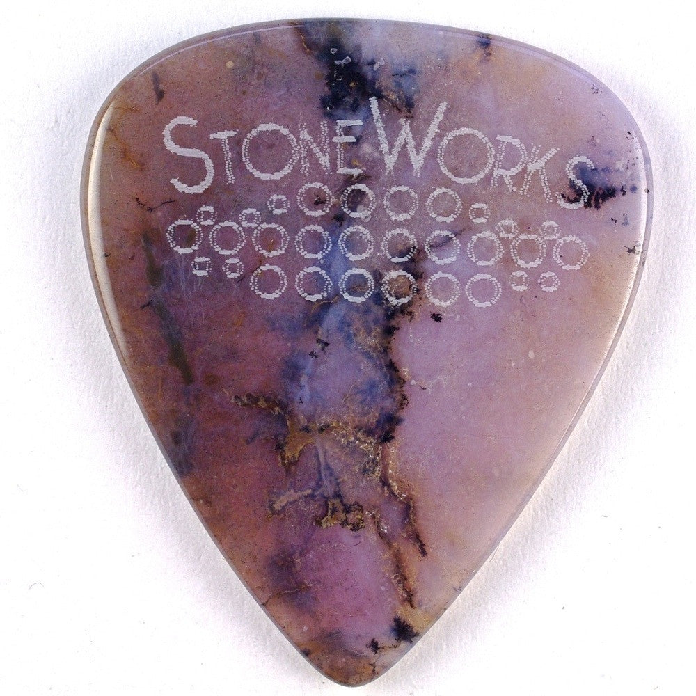 Sponge Agate - Stone Guitar Pick