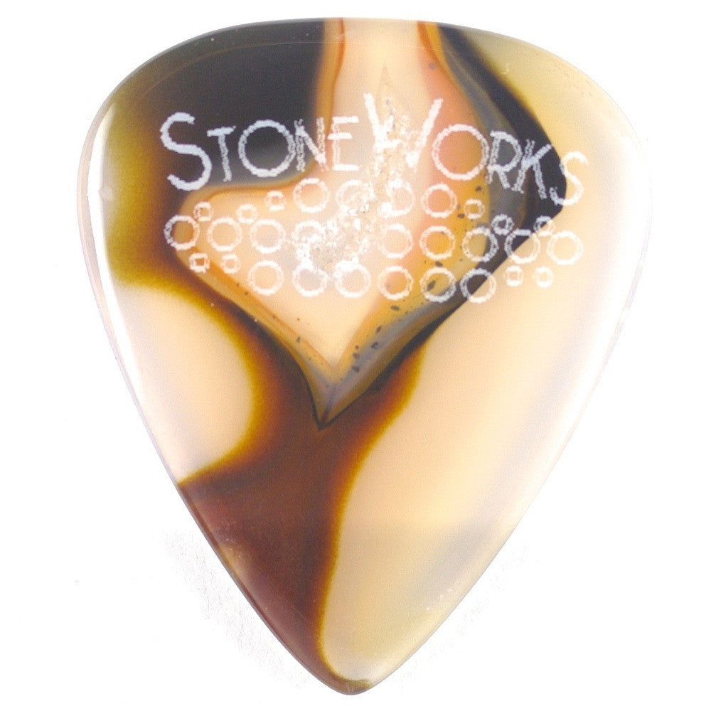 Brazilian Agate - Stone Guitar Pick