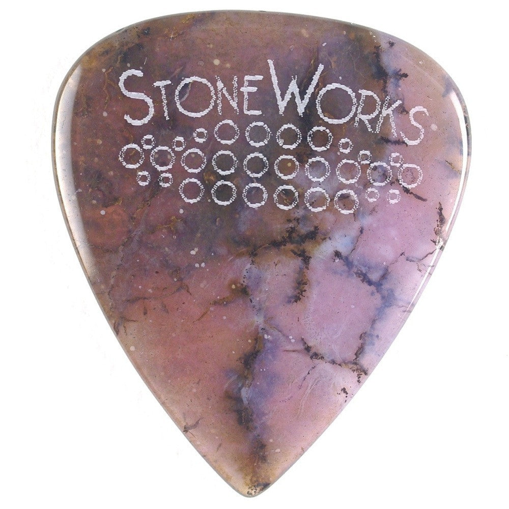 Sponge Agate - Stone Guitar Pick