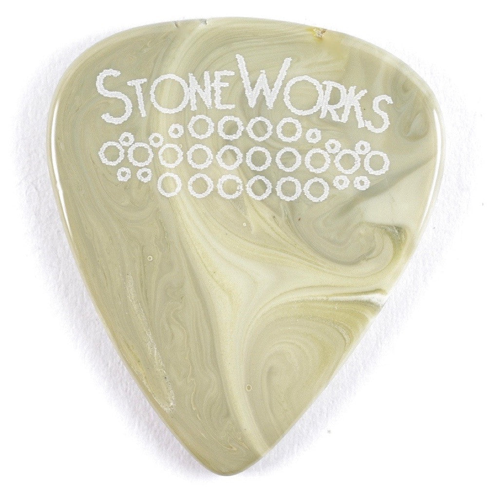 Willow Creek Jasper - Stone Guitar Pick