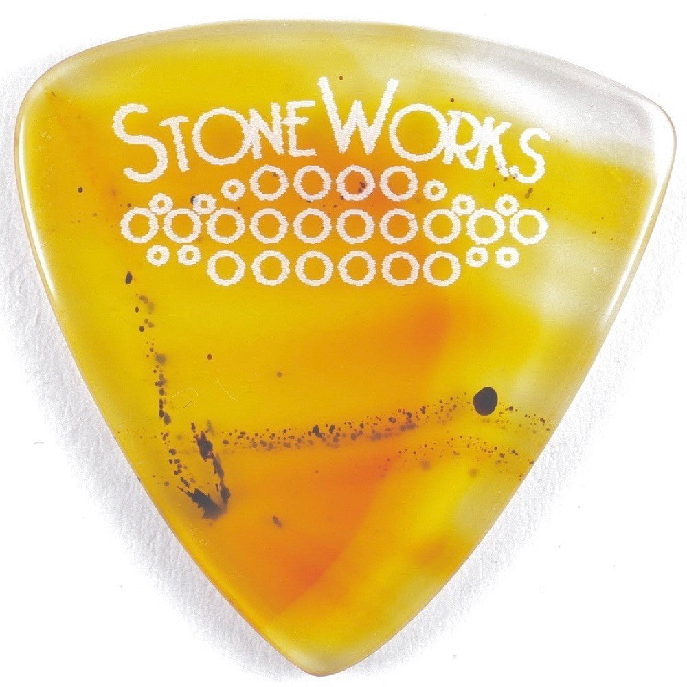 Montana Moss - Triangle Stone Guitar Pick