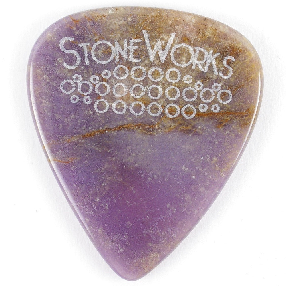 Burro Creek Agate - Stone Guitar Pick
