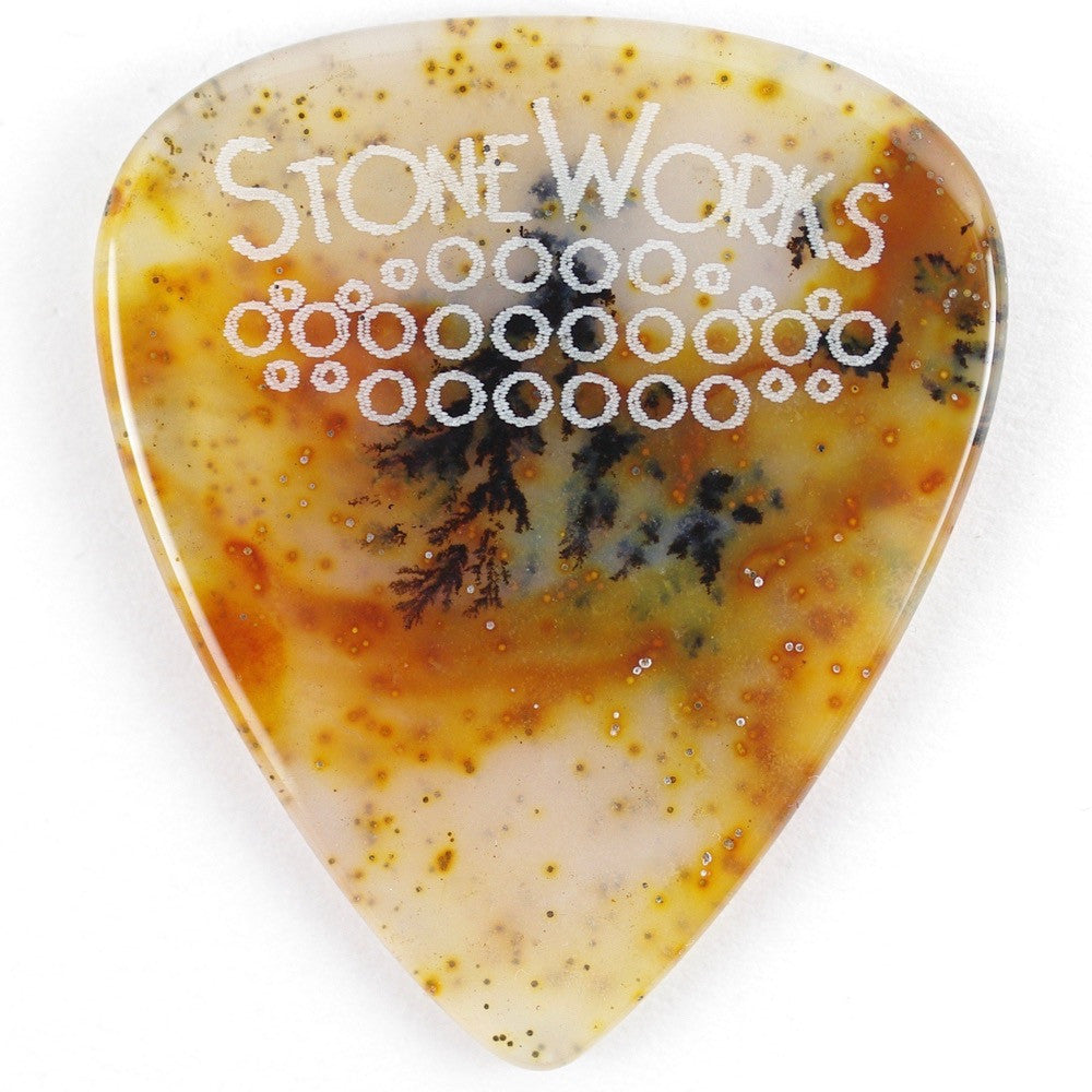 Snake River Agate - Stone Guitar Pick