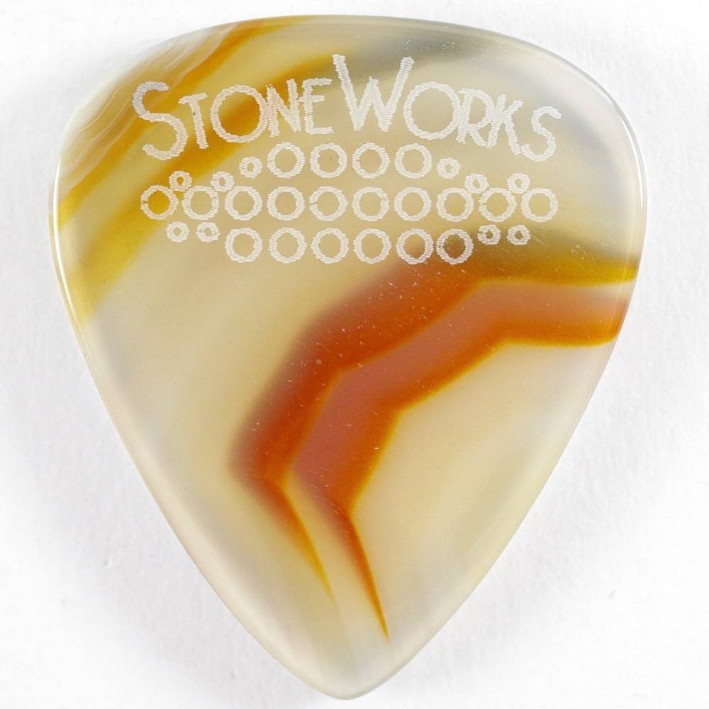 Brazilian Agate - Stone Guitar Pick