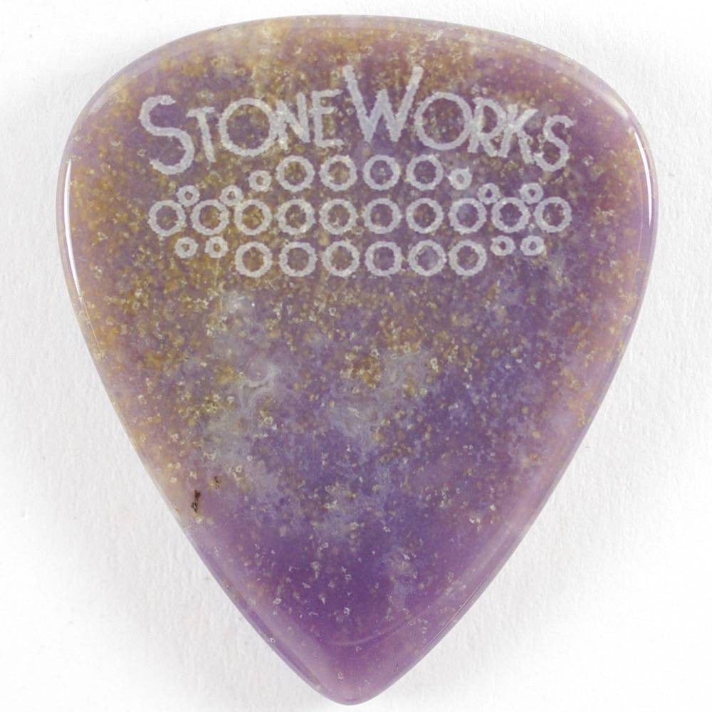 Burrow Creek Agate - Stone Guitar Pick