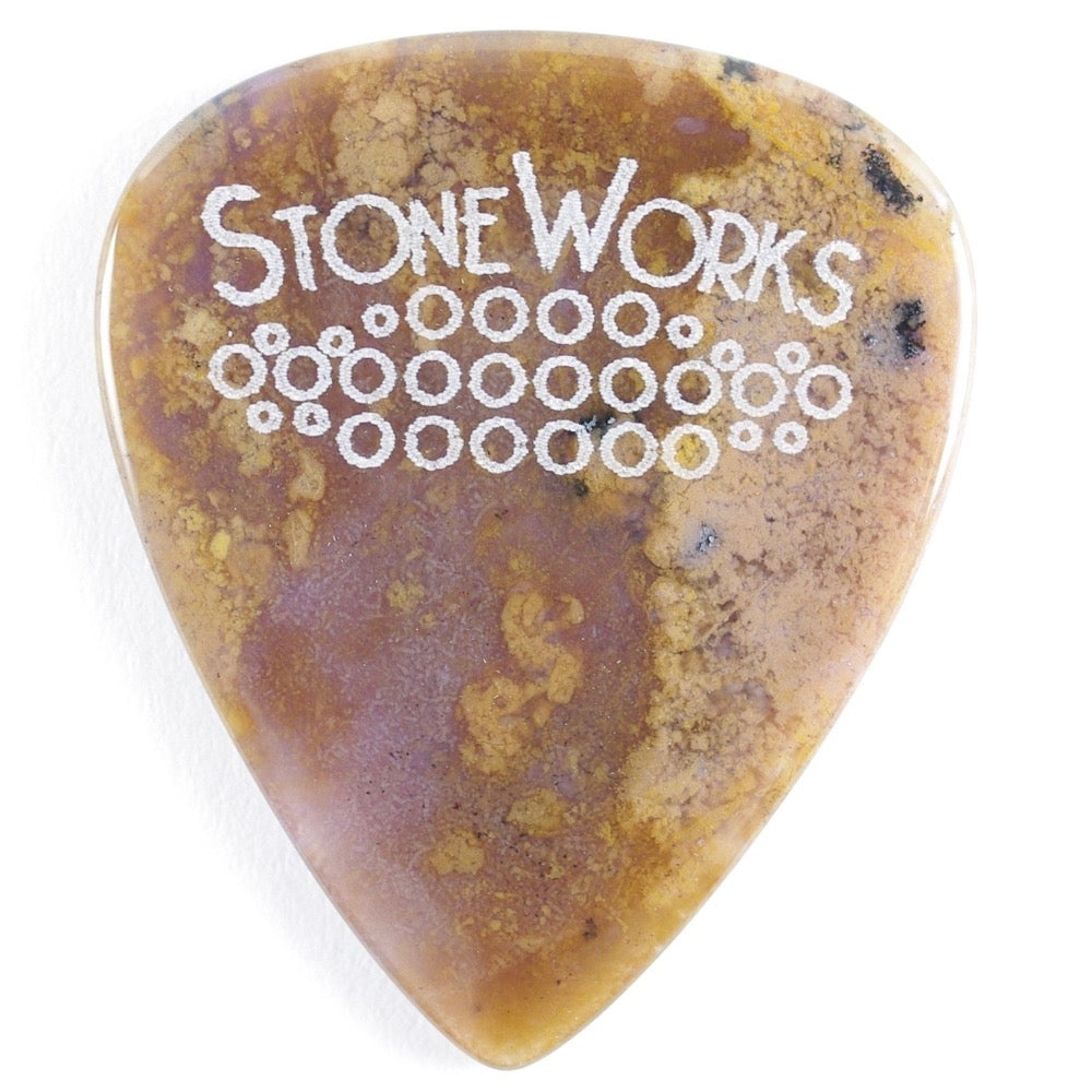 Amethyst Sage - Stone Guitar Pick
