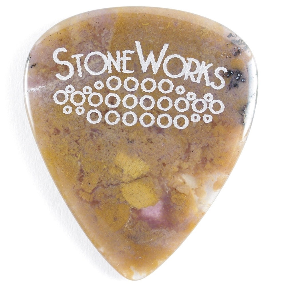 Amethyst Sage - Stone Guitar Pick