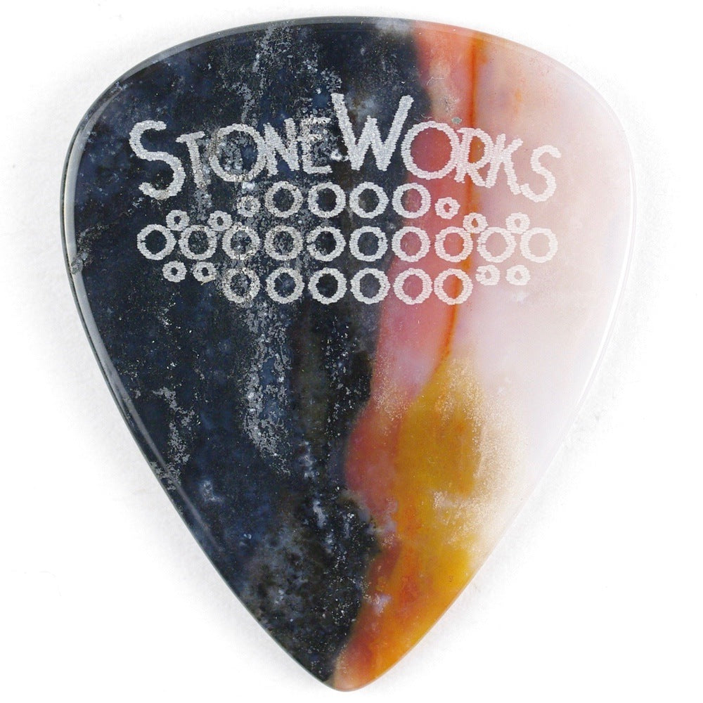 Jafar Jasper - Stone Guitar Pick